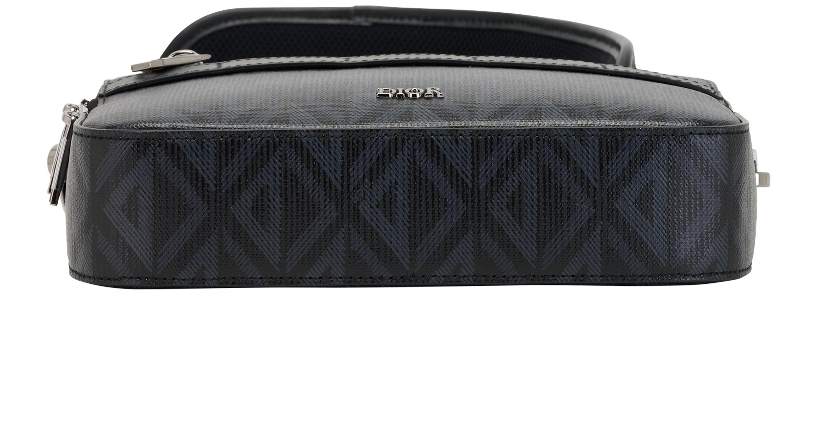 CD Diamond Safari Messenger, &pound;1,100, Handbags, Black, Canvas, Top view